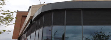 Louvred Curtain Walling Liverpool